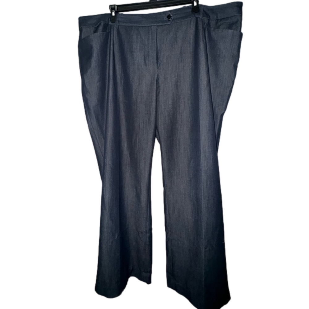 TAHARI Blue Casual Pants, Size 20W